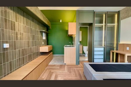 Studio para alugar com 25m², 1 quarto e sem vaga Studio para alugar com 25m², 1 quarto e sem vagaStudio