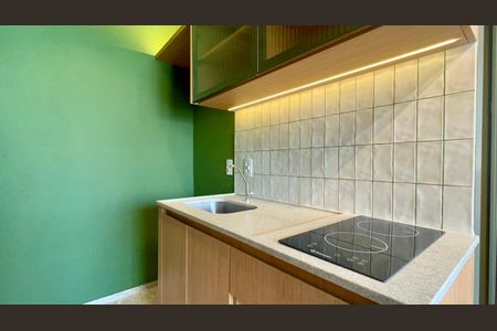 Studio para alugar com 25m², 1 quarto e sem vaga Studio para alugar com 25m², 1 quarto e sem vagaCozinha