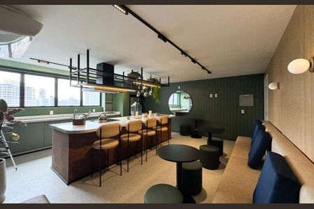 Studio para alugar com 25m², 1 quarto e sem vaga Studio para alugar com 25m², 1 quarto e sem vagaEspaço Gourmet