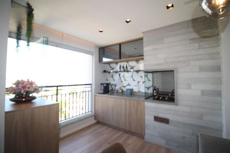 Apartamento à venda com 96m², 3 quartos e 3 vagasSala / Cozinha - Varanda