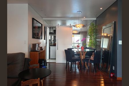 Sala de apartamento para alugar com 3 quartos, 206m² em Jardim Monte Kemel, São Paulo