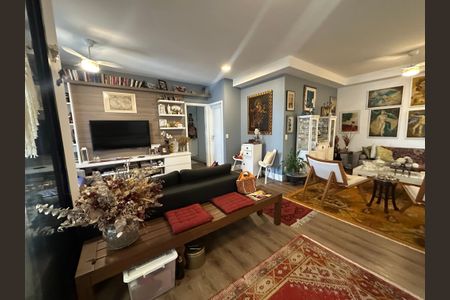 Sala de apartamento para alugar com 2 quartos, 112m² em Empresarial 18 do Forte, Barueri