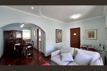 sala  de apartamento à venda com 3 quartos, 95m² em Cidade Nova, Belo Horizonte