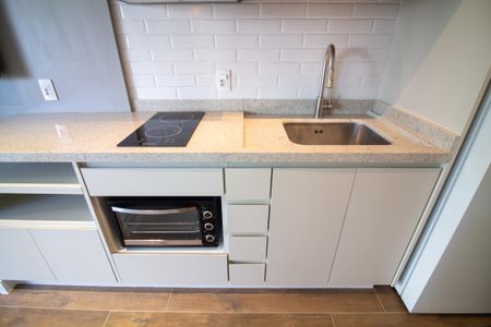 Studio para alugar com 30m², 1 quarto e sem vagaCozinha