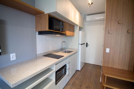 Studio para alugar com 30m², 1 quarto e sem vagaCozinha