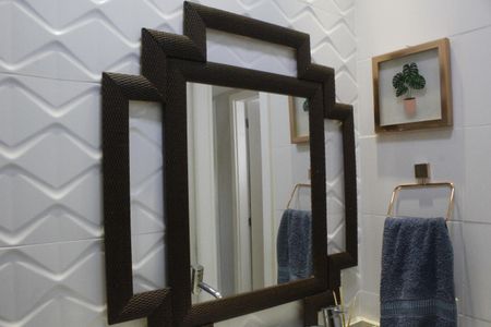 Casa de condomínio à venda com 117m², 4 quartos e 2 vagasBanheiro Social