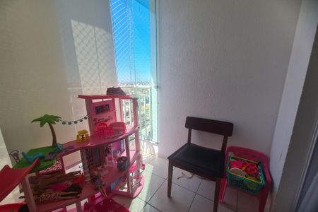 Varanda da Sala de apartamento à venda com 2 quartos, 58m² em Vila Ema, São Paulo