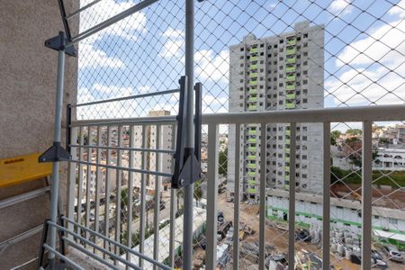 Varanda da Sala de apartamento à venda com 2 quartos, 37m² em Vila dos Andradas, São Paulo