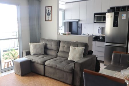 Sala de apartamento à venda com 2 quartos, 65m² em Parque Independencia, São Paulo