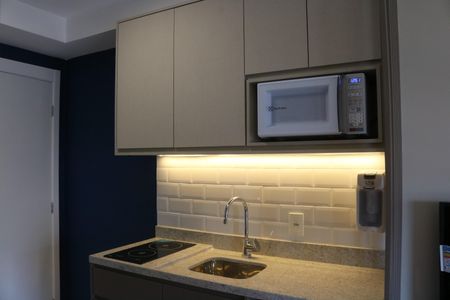 Studio à venda com 22m², 1 quarto e sem vagaCozinha