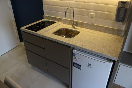 Studio à venda com 22m², 1 quarto e sem vagaCozinha