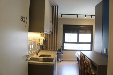 Studio à venda com 22m², 1 quarto e sem vagaCozinha
