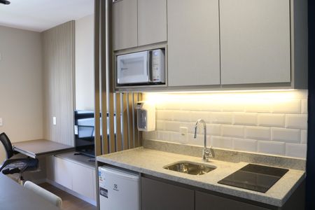 Studio à venda com 22m², 1 quarto e sem vagaCozinha