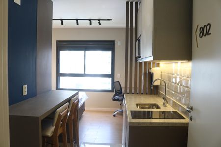 Studio à venda com 22m², 1 quarto e sem vagaCozinha