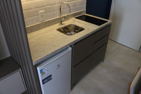Studio à venda com 22m², 1 quarto e sem vagaCozinha