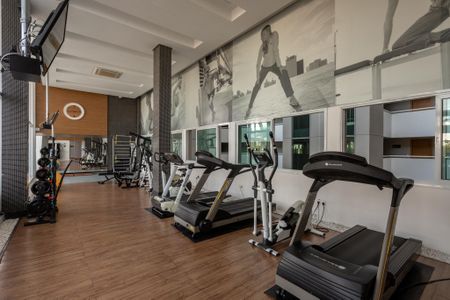 Apartamento à venda com 36m², 1 quarto e 1 vaga Apartamento à venda com 36m², 1 quarto e 1 vagaÁrea comum - Academia