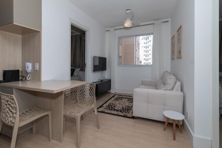 Sala de apartamento à venda com 2 quartos, 34m² em Várzea da Barra Funda, São Paulo
