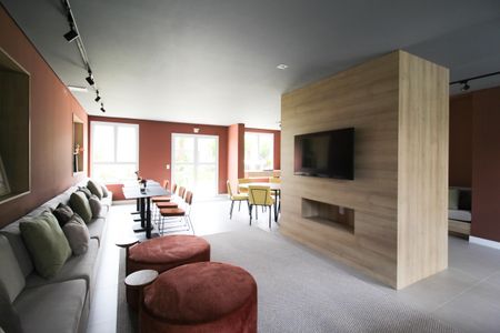 Apartamento para alugar com 37m², 1 quarto e sem vaga Apartamento para alugar com 37m², 1 quarto e sem vagaÁrea comum - Salão de festas