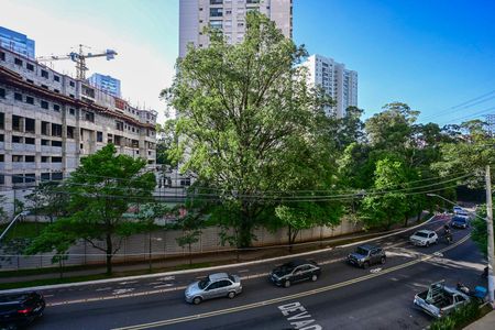 Vista da Suíte de apartamento para alugar com 1 quarto, 25m² em Vila Andrade, São Paulo