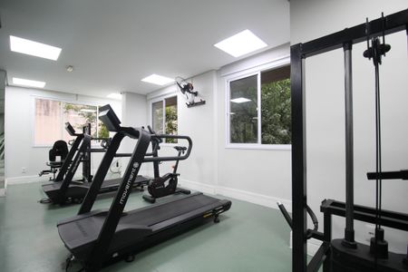 Apartamento para alugar com 58m², 2 quartos e 1 vaga Apartamento para alugar com 58m², 2 quartos e 1 vagaAcademia