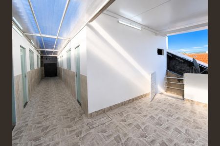 Área externa de kitnet/studio para alugar com 1 quarto, 18m² em Jardim Cidade de Florianopolis, São José