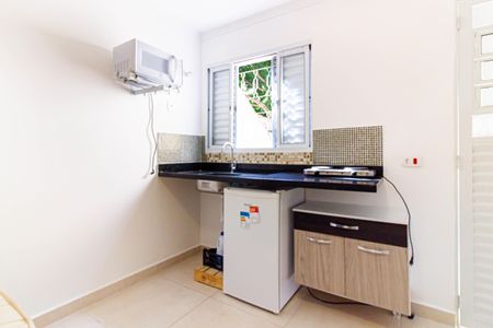 Stúdio / Cozinha de kitnet/studio para alugar com 1 quarto, 15m² em Perdizes, São Paulo