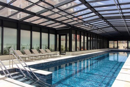 Apartamento para alugar com 46m², 1 quarto e 1 vagaPiscina Coberta