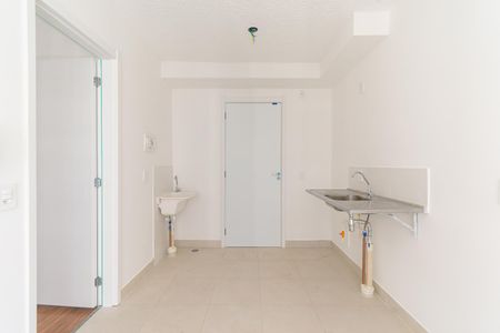Apartamento à venda com 29m², 1 quarto e sem vaga Apartamento à venda com 29m², 1 quarto e sem vagaCozinha e Área de Serviço