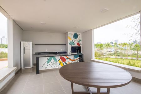 Apartamento à venda com 26m², 1 quarto e sem vaga Apartamento à venda com 26m², 1 quarto e sem vagaÁrea comum - Churrasqueira