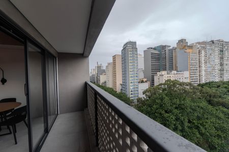 Apartamento para alugar com 77m², 2 quartos e sem vagaSacada