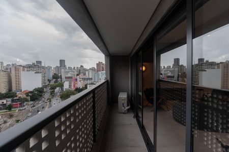 Apartamento para alugar com 77m², 2 quartos e sem vagaSacada