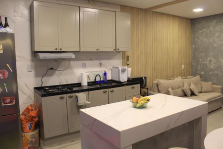 Casa para alugar com 80m², 2 quartos e 2 vagasCozinha