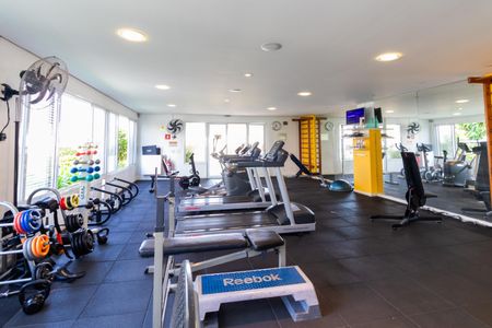 Apartamento para alugar com 130m², 2 quartos e 2 vagasÁrea comum - Academia