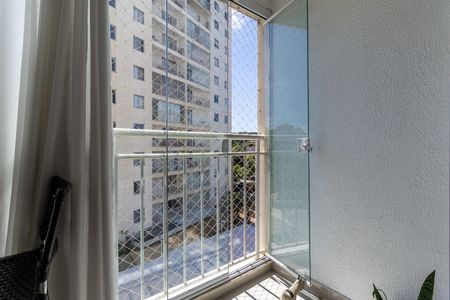 Varanda da Sala de apartamento para alugar com 3 quartos, 75m² em Castelo, Belo Horizonte