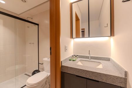 Apartamento para alugar com 92m², 2 quartos e sem vagaBanheiro