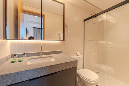 Apartamento para alugar com 92m², 2 quartos e sem vagaBanheiro da Suíte 1