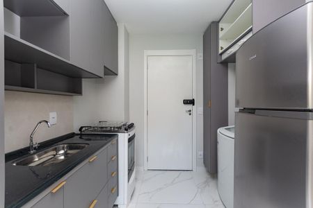 Cozinha Americana de apartamento para alugar com 1 quarto, 25m² em Barra Funda, São Paulo