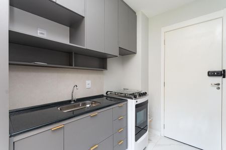 Cozinha Americana de apartamento para alugar com 1 quarto, 25m² em Barra Funda, São Paulo