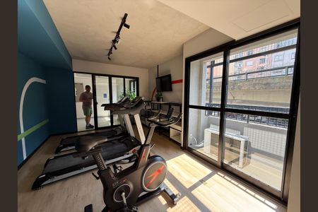 Studio para alugar com 17m², 1 quarto e sem vagaAcademia
