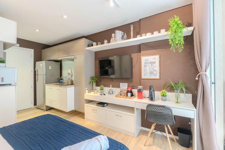 Studio de kitnet/studio para alugar com 1 quarto, 24m² em Consolação, São Paulo