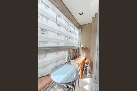 Sacada de kitnet/studio para alugar com 1 quarto, 24m² em Consolação, São Paulo