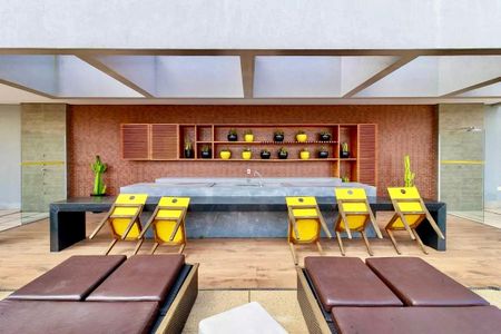 Apartamento para alugar com 43m², 1 quarto e 1 vagaTerraço 