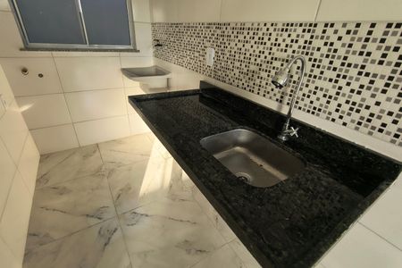 Cozinha de apartamento para alugar com 2 quartos, 36m² em Freguesia (jacarepaguá), Rio de Janeiro
