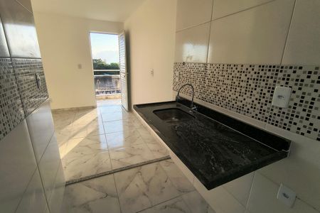 Cozinha de apartamento para alugar com 1 quarto, 32m² em Freguesia (jacarepaguá), Rio de Janeiro