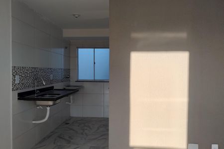 Cozinha de apartamento para alugar com 1 quarto, 32m² em Freguesia (jacarepaguá), Rio de Janeiro