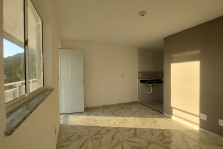 Sala/Cozinha de apartamento para alugar com 1 quarto, 32m² em Freguesia (jacarepaguá), Rio de Janeiro