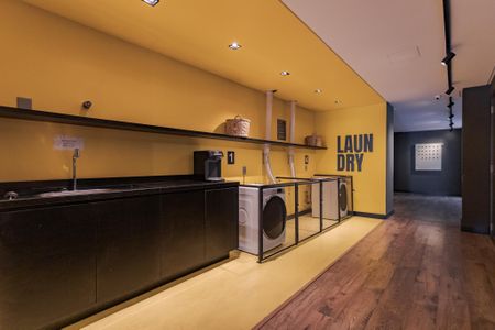 Studio para alugar com 47m², 1 quarto e 1 vaga Studio para alugar com 47m², 1 quarto e 1 vagaÁrea comum - Lavanderia