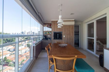 Varanda da Sala e da suíte de apartamento à venda com 3 quartos, 95m² em Vila Mariana, São Paulo