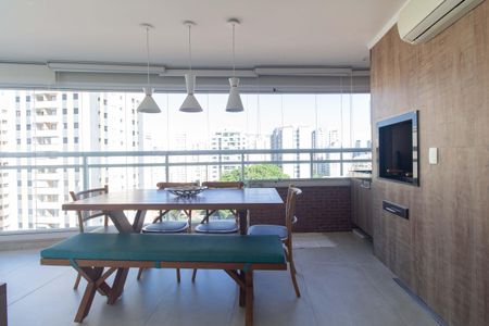 Varanda da Sala e da suíte de apartamento à venda com 3 quartos, 95m² em Vila Mariana, São Paulo