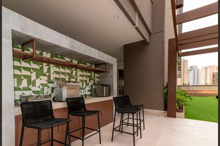 Studio para alugar com 25m², 1 quarto e sem vaga Studio para alugar com 25m², 1 quarto e sem vagaÁrea comum - Churrasqueira